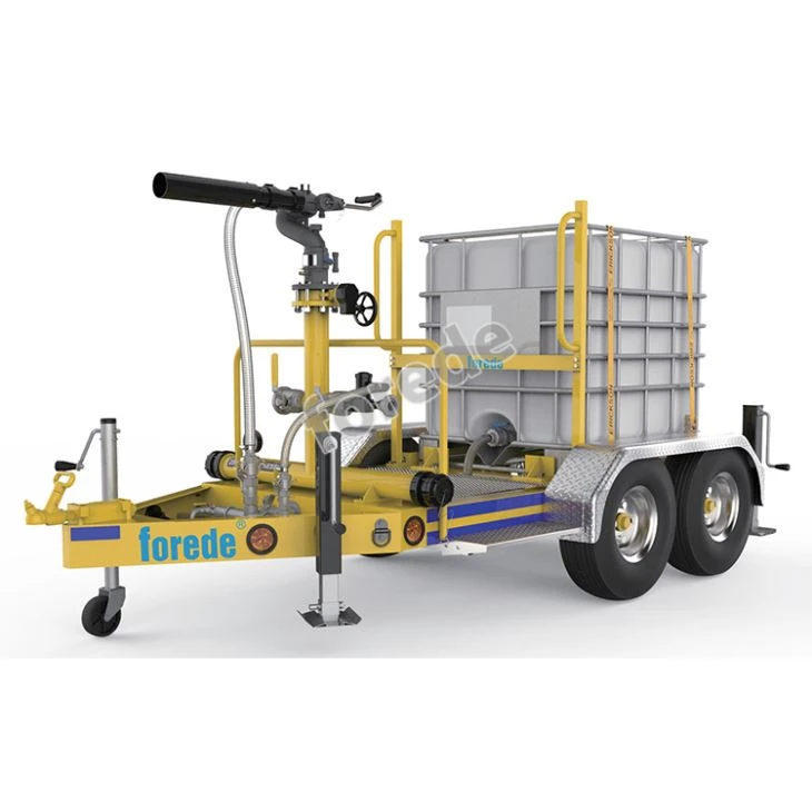 Foam Trailer Fire Fighting Suppression