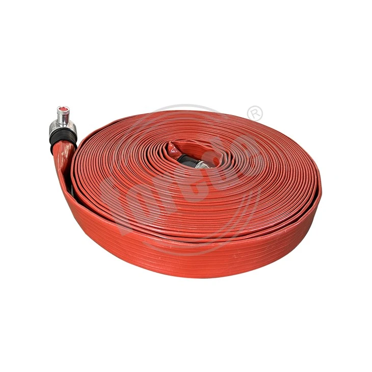 Durable Jacket Fire Hose With PVC Liner