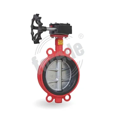 ウォームギア ウェーハ バタフライ バルブ