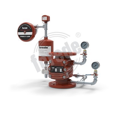 フランジタイプウェットアラームチェックバルブ